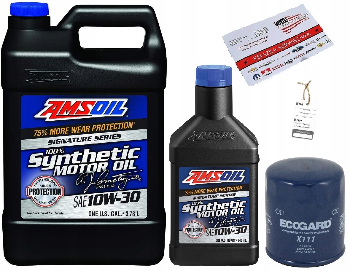 AMSOIL 10W30 4,7L + FILTR CHEVROLET CAMARO 96-97
