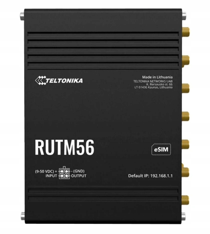 Router 5-portowy Teltonika RUTM56 Dual 5/4G
