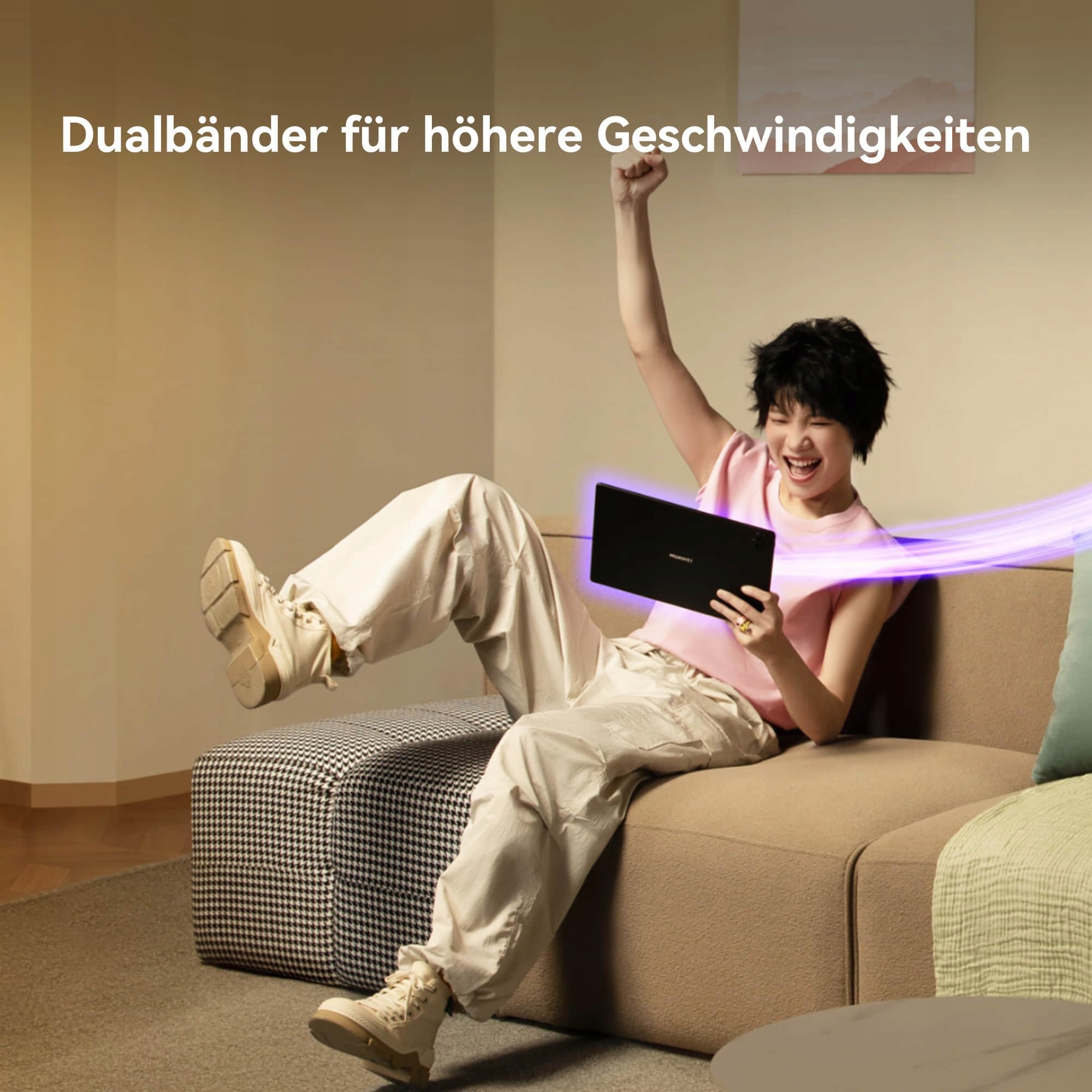 HUAWEI Router WiFi 7 BE3600 Dual-Band 2.5GE 3GE HomeSec Jugendschutz — miniatura 5