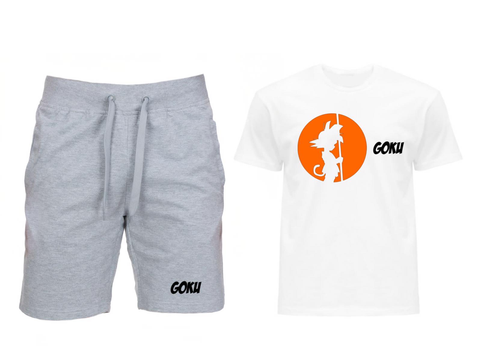 Komplet Tričko Kraťasy Goku Pánské XL
