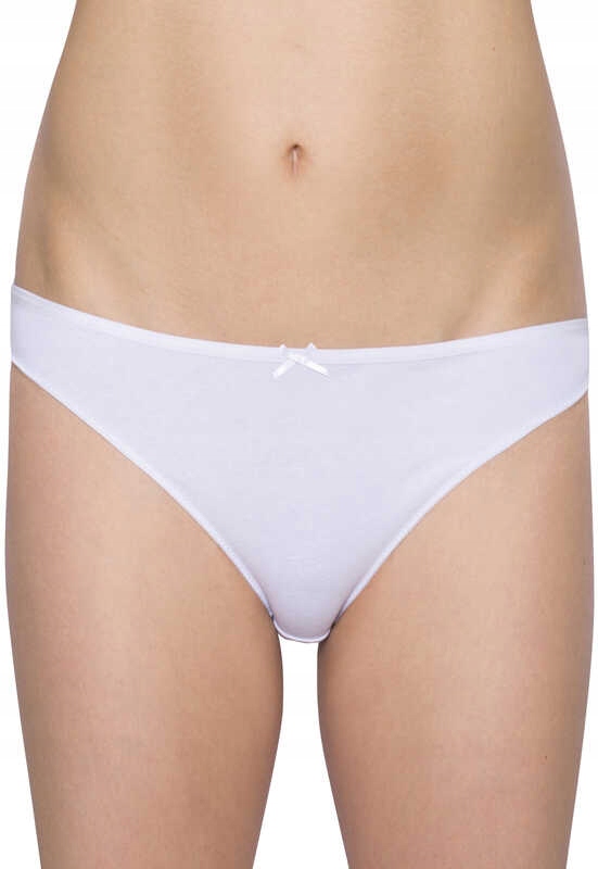 

Figi mini bikini L 400 Mb 01 3pak białe Biały, M