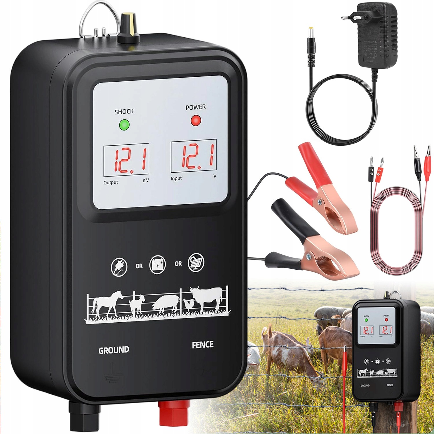 Elektrikář Pastuch Elektrický Oplocení 2J Pro Zvířata