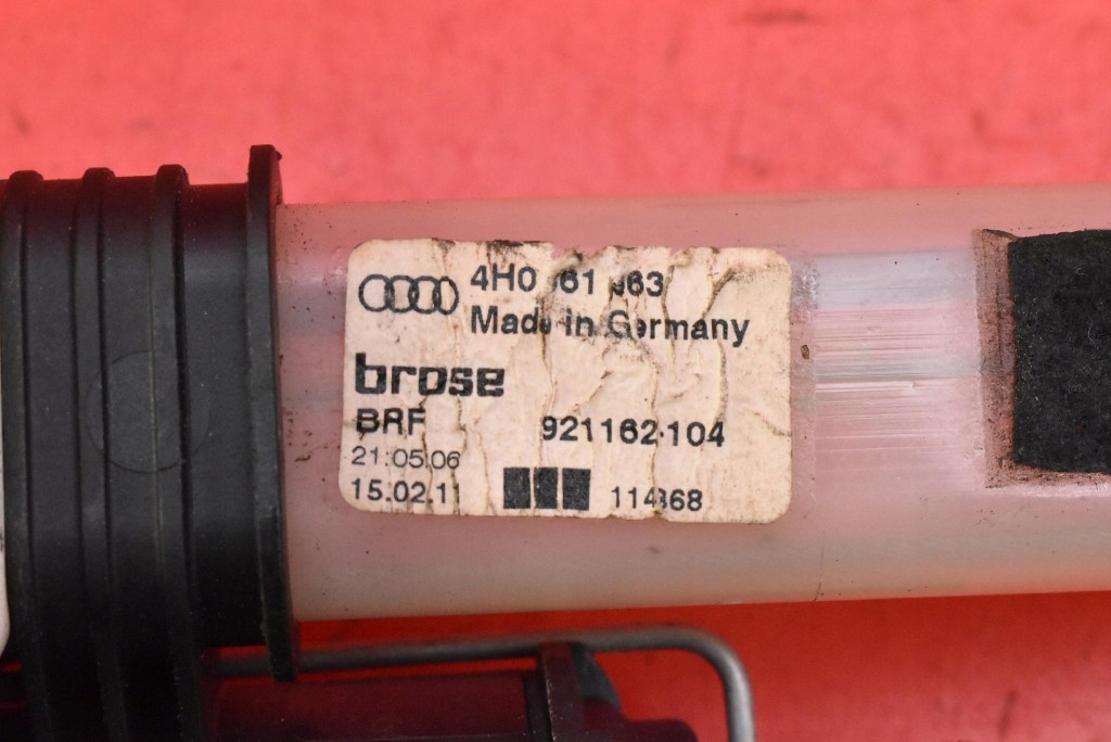 mini motor ROLETY left rear part 4H0861963 AUDI A8 D4 LONG 10-14