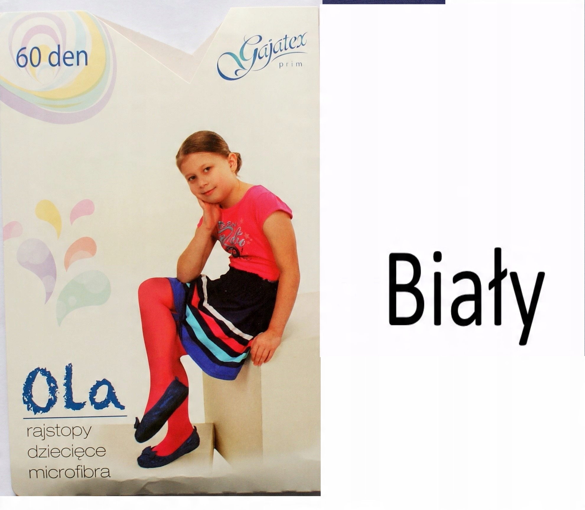 

Rajstopy microfibra 60 den dziec 152 Biały