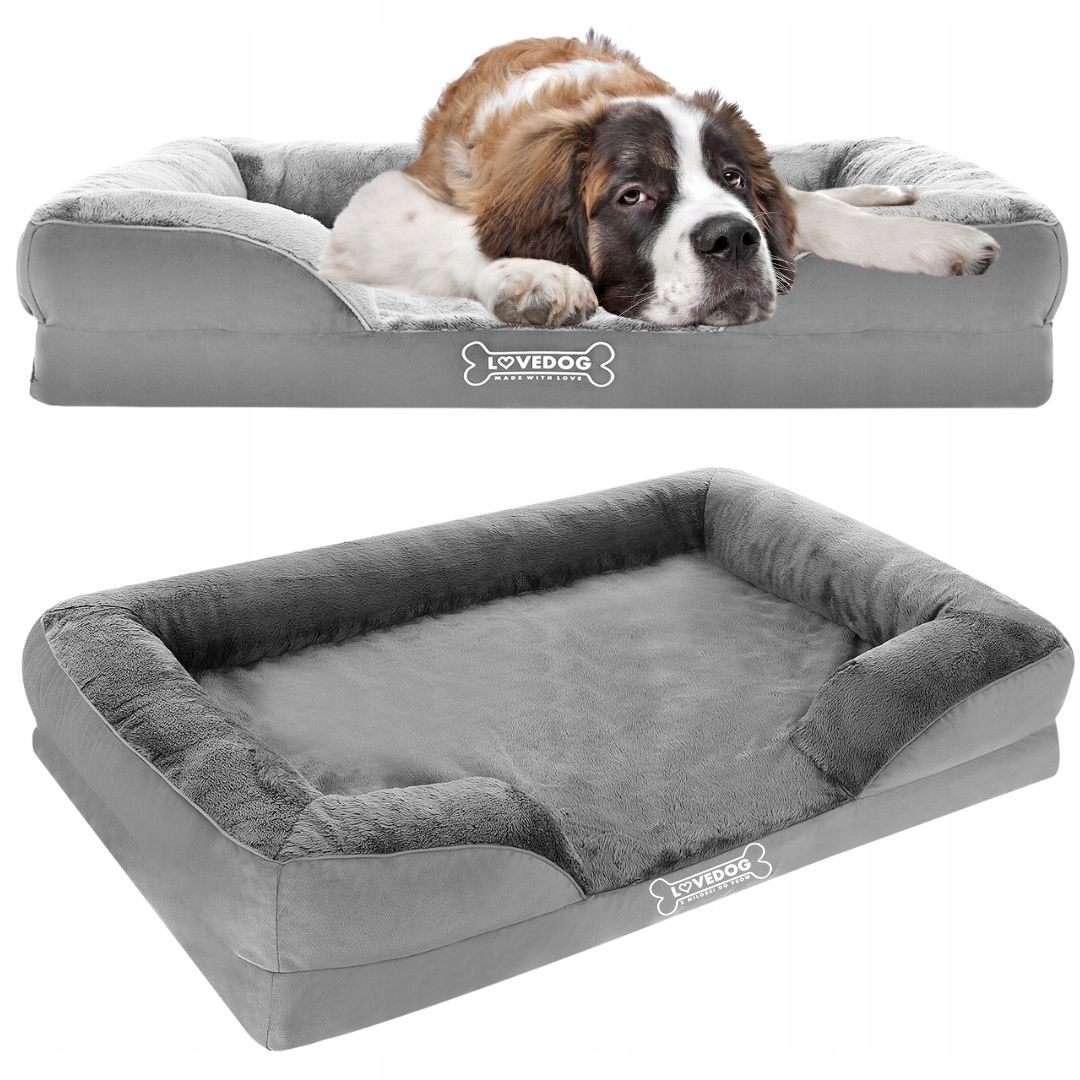 Legowisko dla Psa XXL Ortopedyczne 120x90 OrtoMax Dla Bardzo Dużych Psów