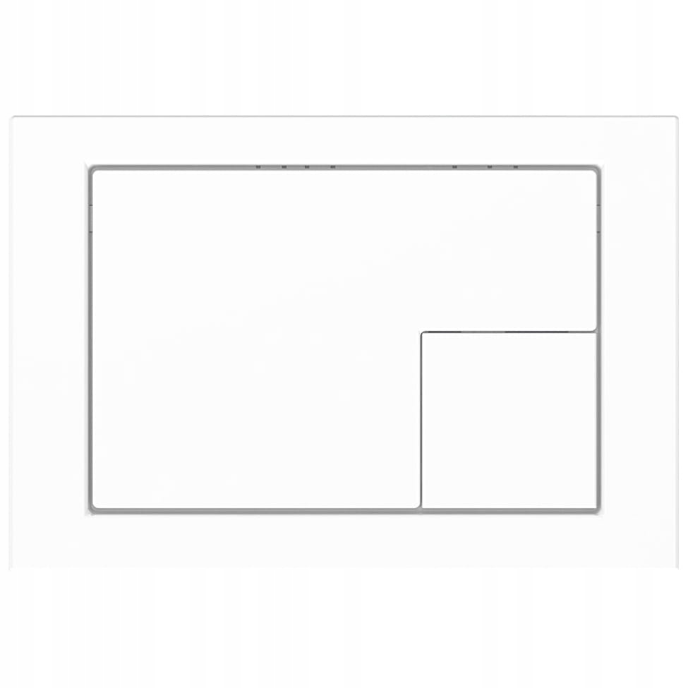 Tlačítko do Wc rezervoárů Cersanit Link Bílý Lesk M10 Splachovací tlačítko