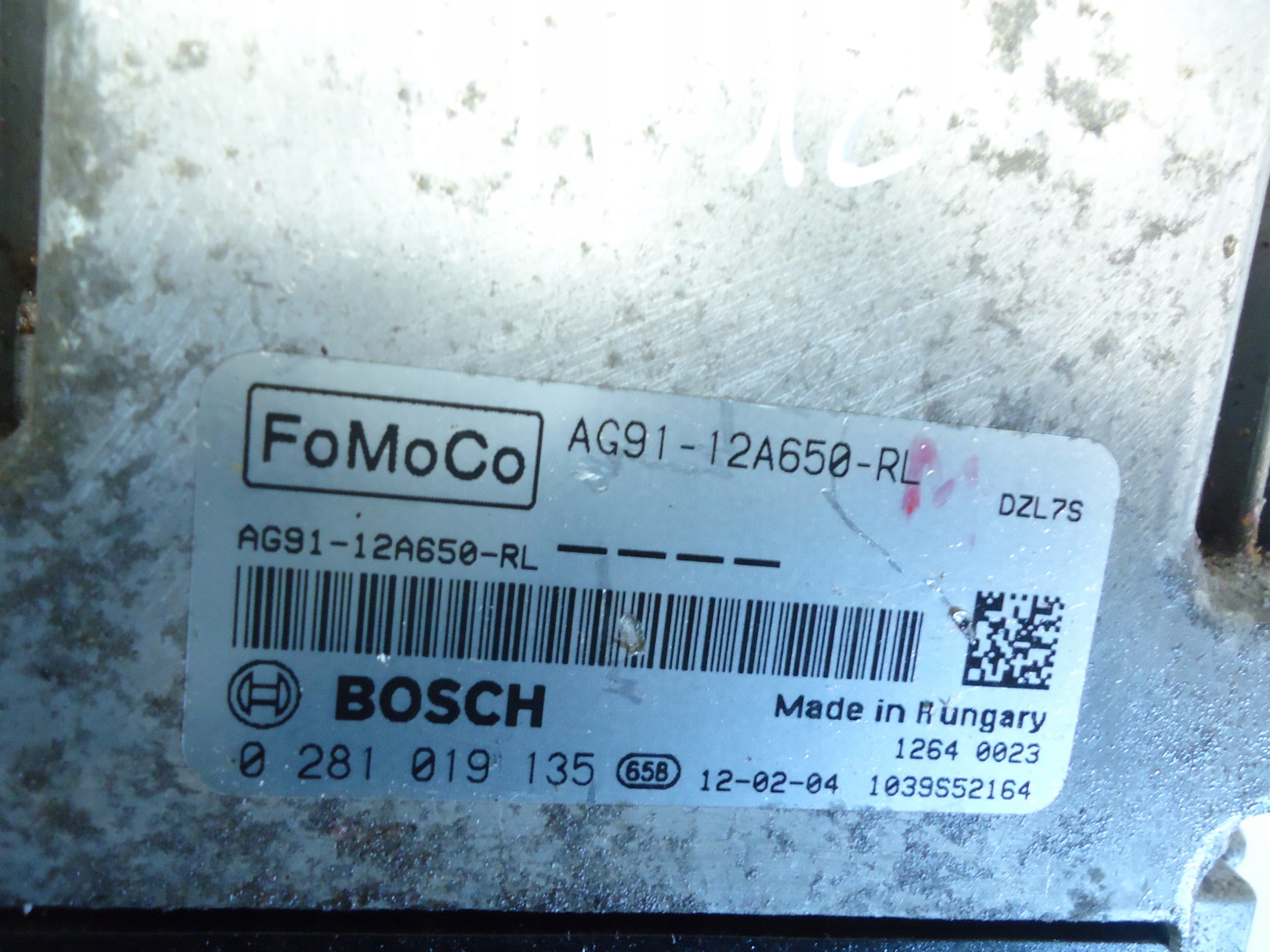 FORD MONDEO MK4 2.2TDCI computer Motore AG91-12A650-RL