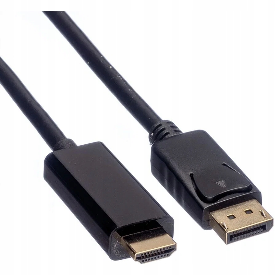 ROLINE 11.04.5785 adapter kablowy 1 m DisplayPort Czarny