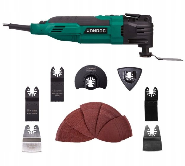 

Szlifierka oscylacyjna Vonroc Multitool 300w