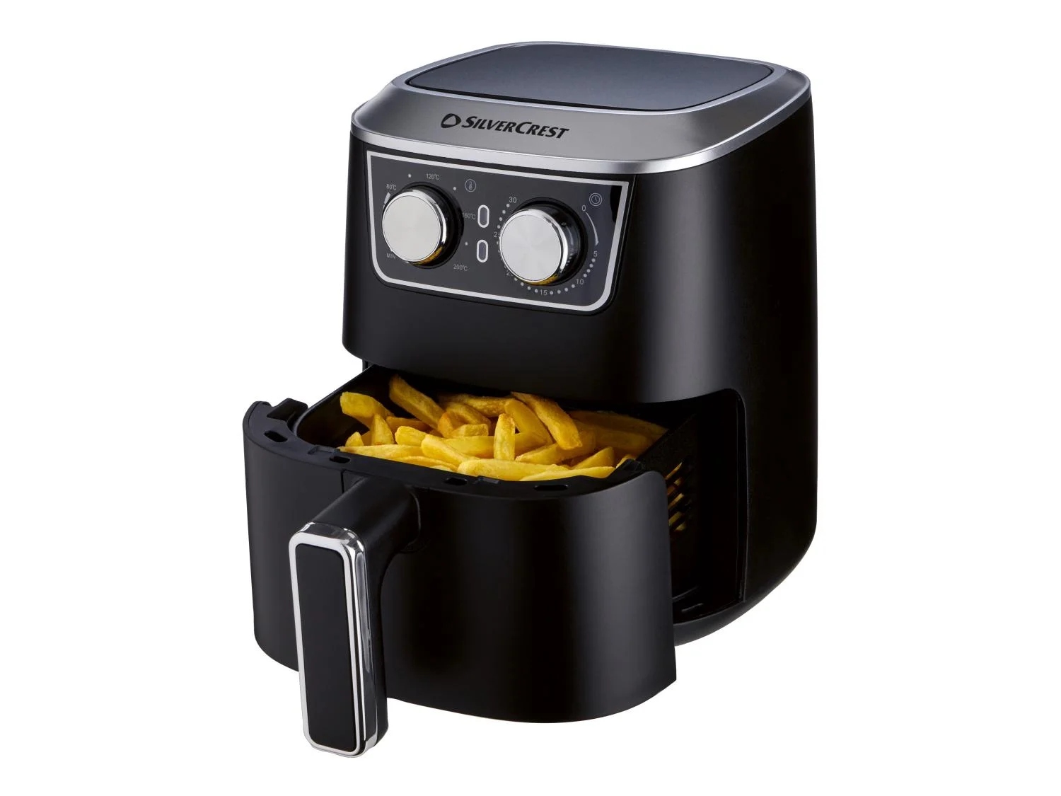 Silvercrest Frytkownica beztłuszczowa AirFryer 1000W 2L Shlf 1000 E1