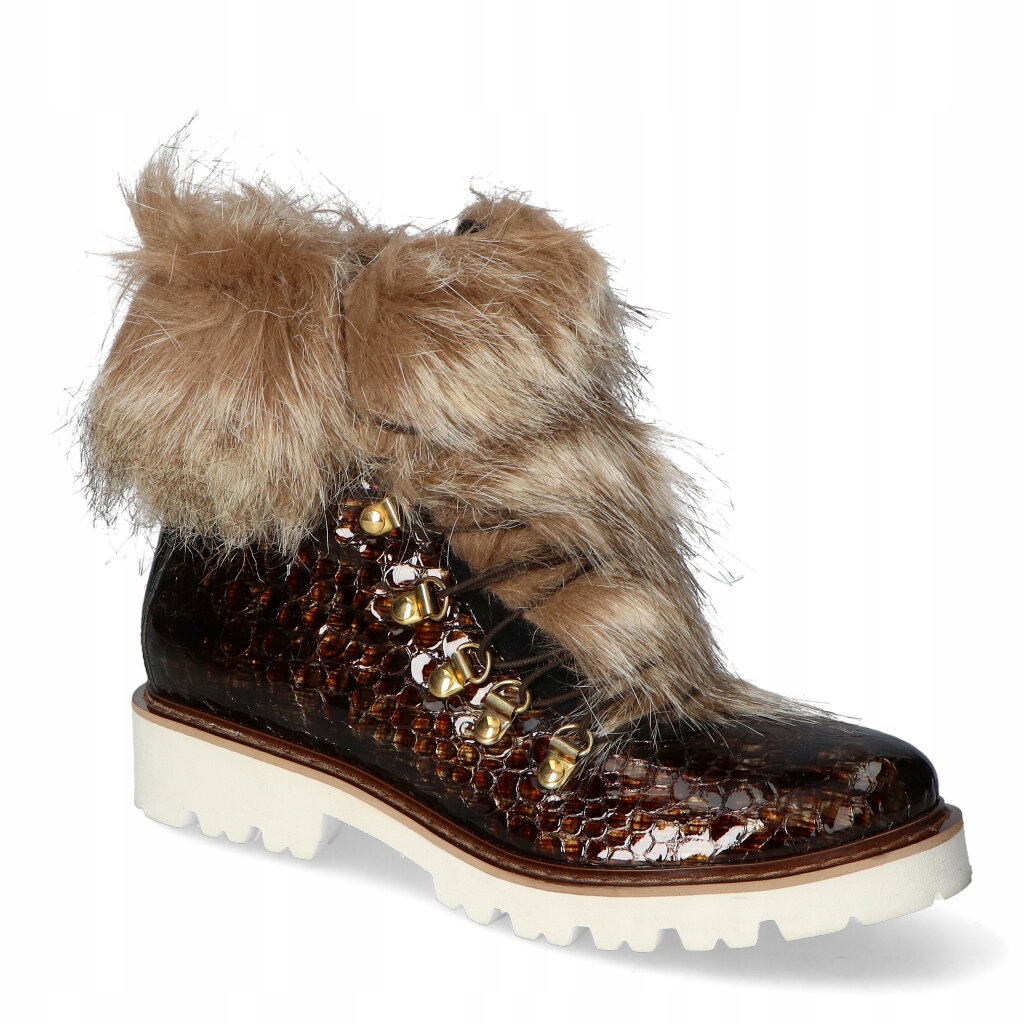 Kotníkové Boty Damiss 300 Bronz lak 37