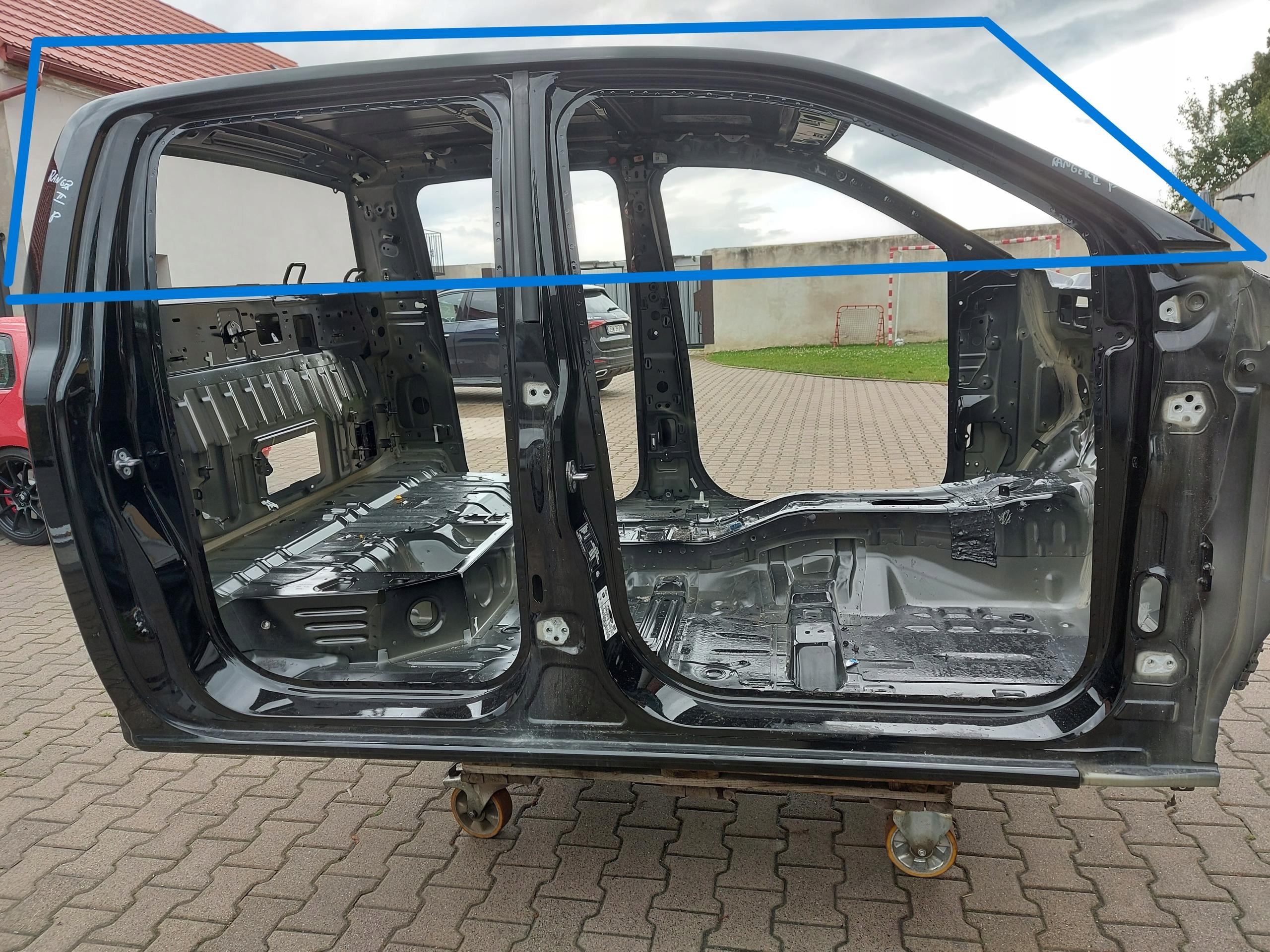Ford Ranger VI 6 AMAROK II 2025 dach schwarzer säule