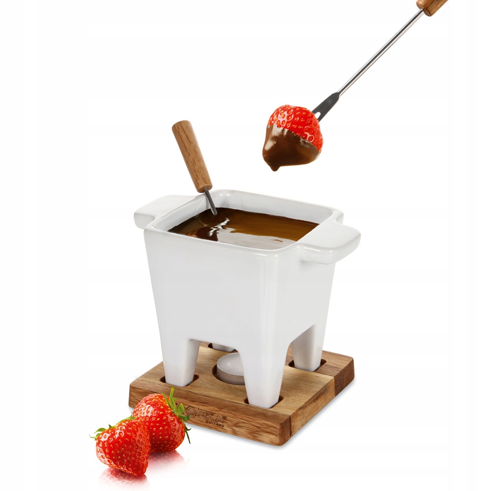 FONDUE Serowe Czekoladowe Zestaw dla 2 osób BOSKA