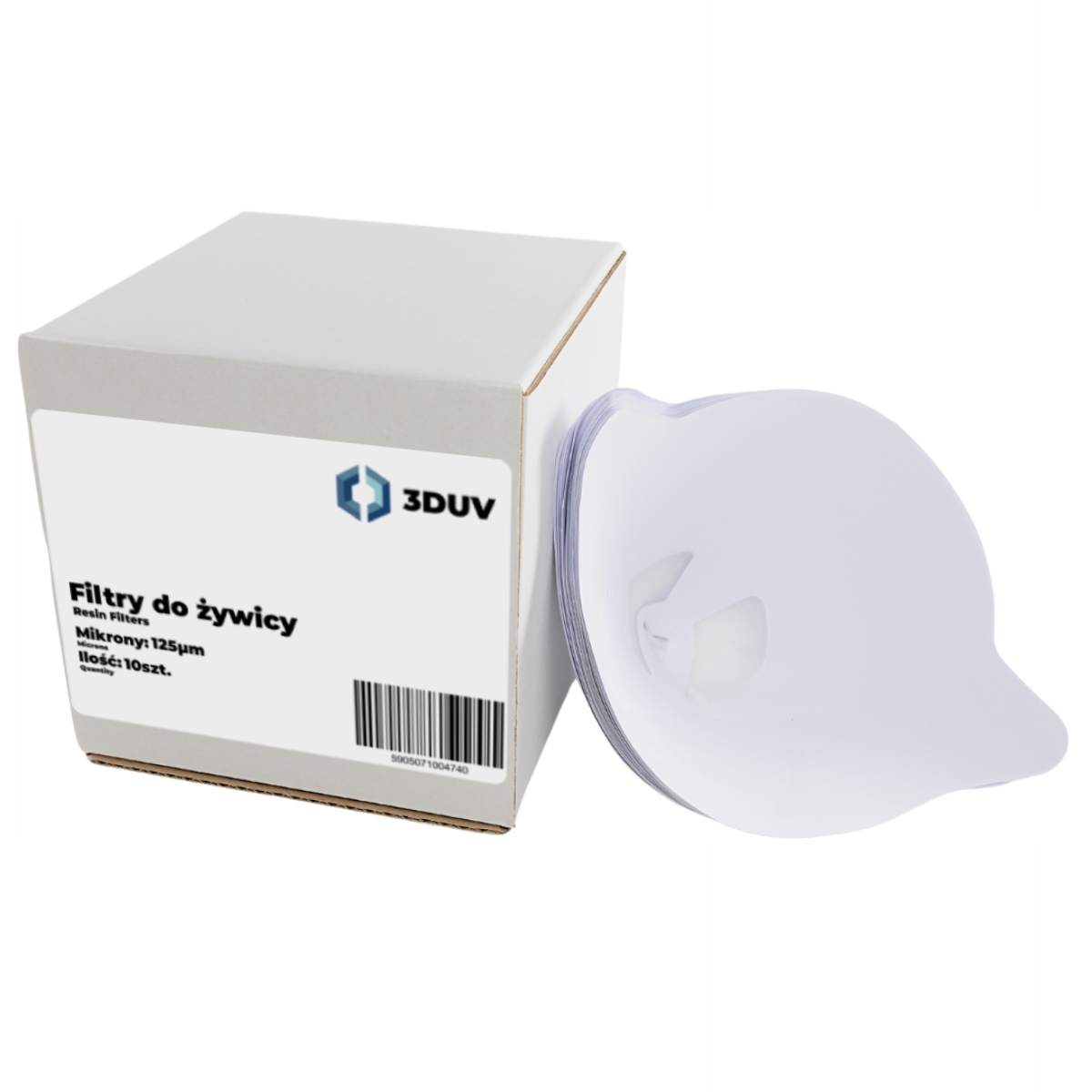 Filtr do Żywicy UV 3D - 10 sztuk - Zestaw filtrów filtry