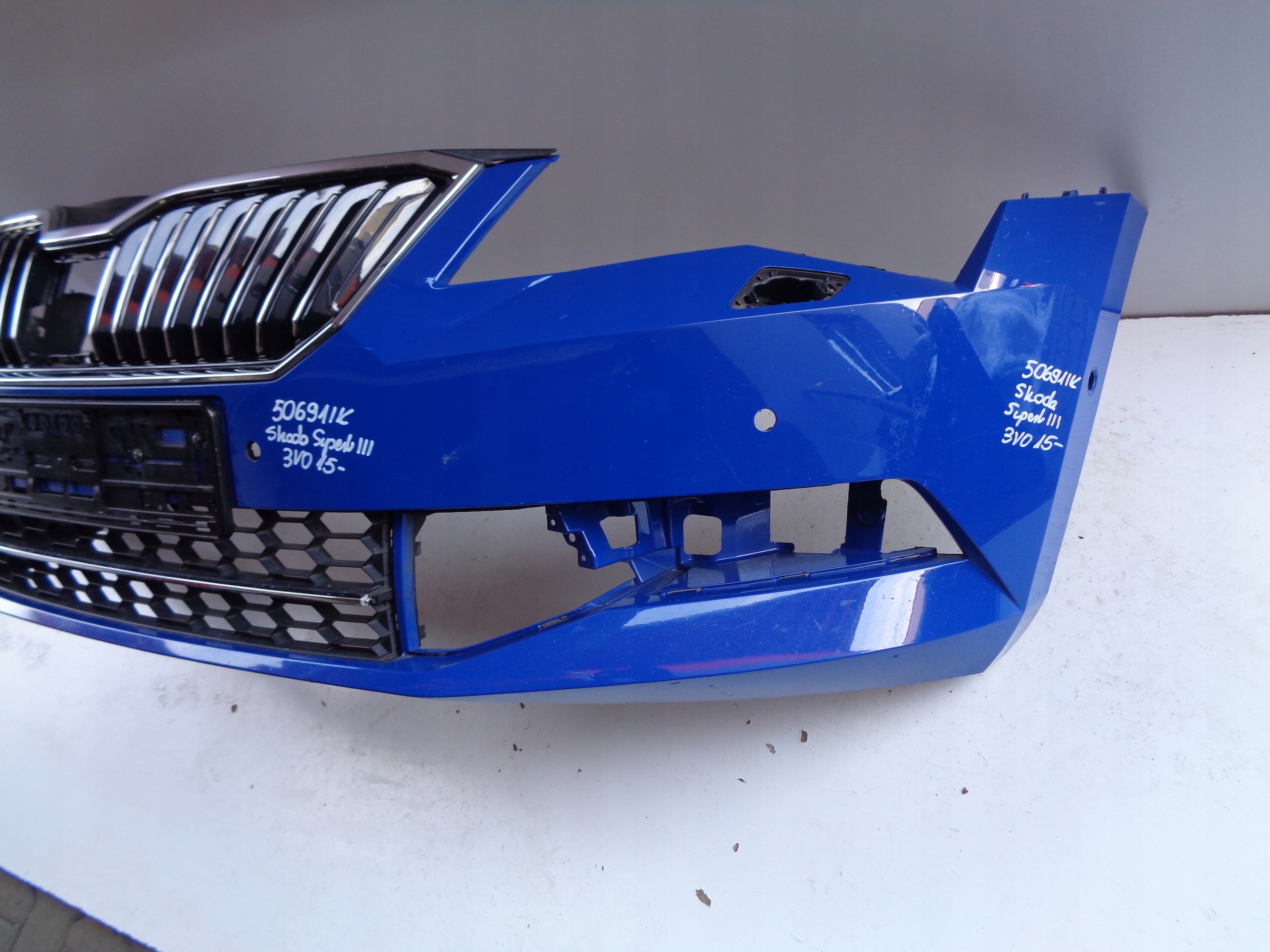 front bumper SKODA SUPERB III 3 3V 3V0 15- NR 50691