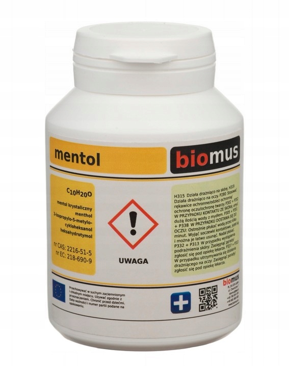 

Mentol kryształki Do Sauny 100g Biomus