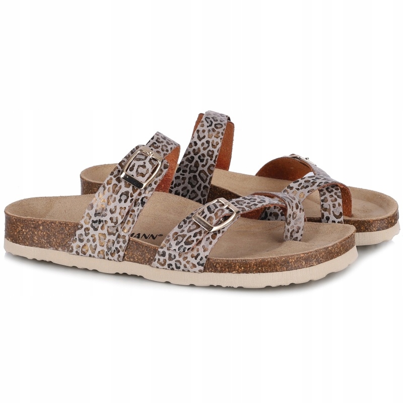 Nazouváky/japonky Dr Brinkmann 700932-23 Bronze béžové Eko VEL.40