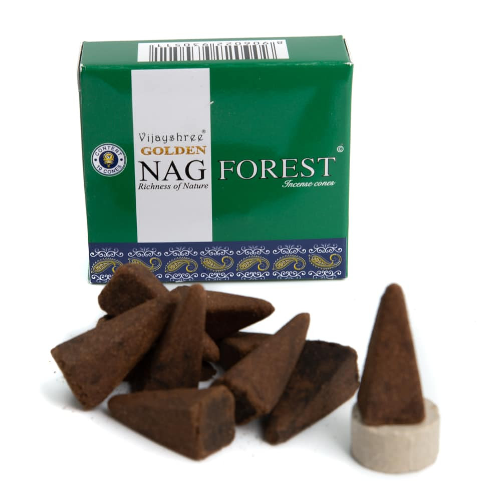 

Kadzidełka stożkowe Nag Forest (10 sztuk)