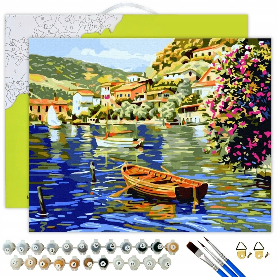 Malování Podle Čísel S Rámem Obrazy pro malování podle čísel Krajina Oh Art
