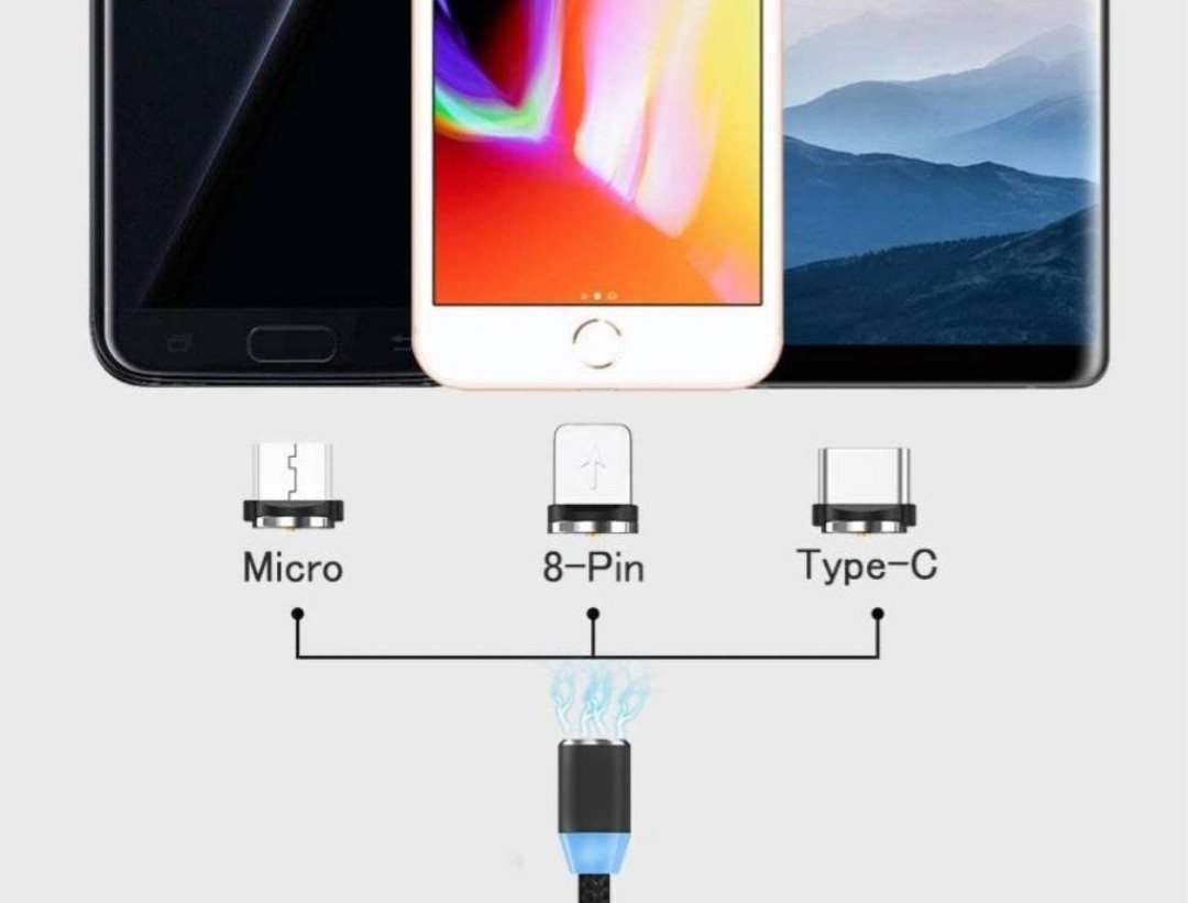 Kabel USB - USB typ C/microUSB / Lightning MMC 1m. Złącza USB - USB typ C / microUSB / Lightning