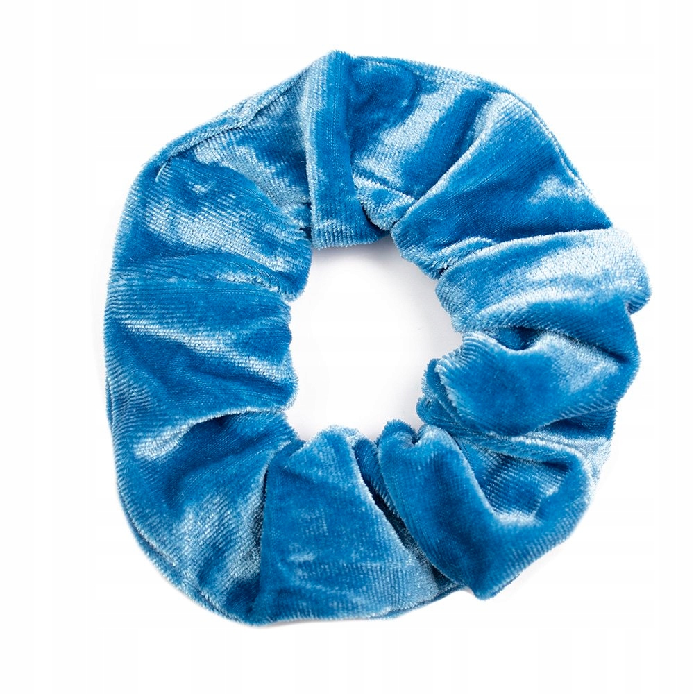 

Gumka Do Włosów scrunchies Frotka welurowa Turkus