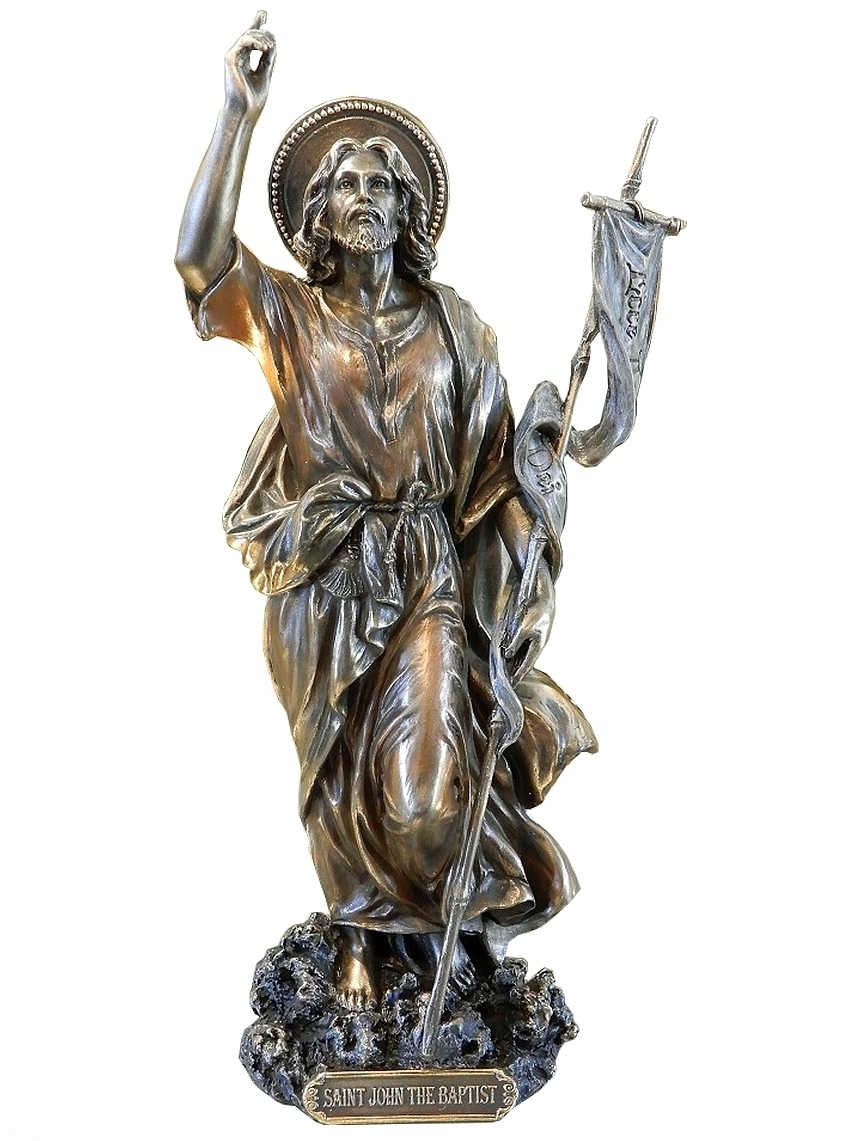 Svätý Ján Krstiteľ Figurka Pre Kňaza Gravírovanie