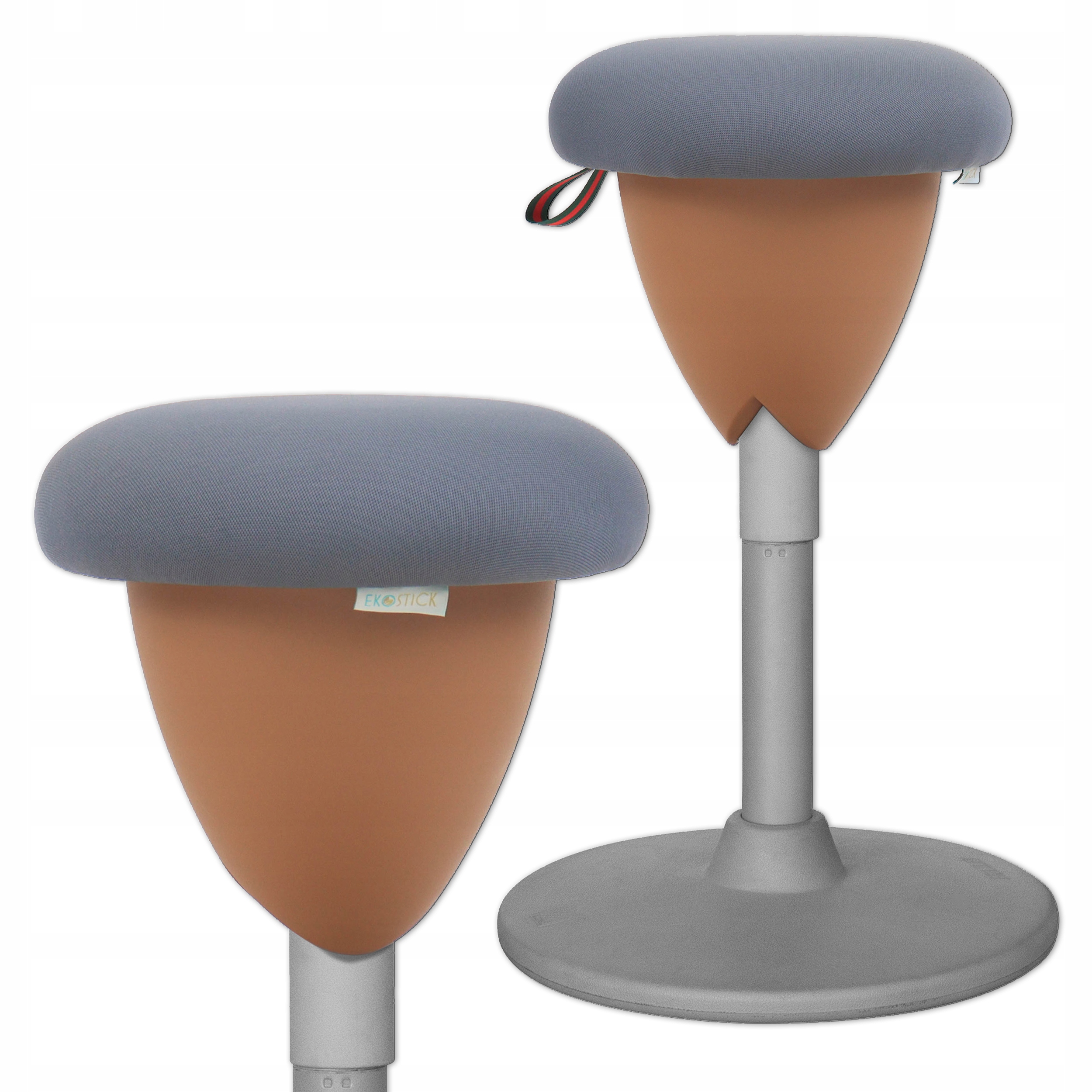 Stolička Hoker otočná balančná Stolička ergonomická Taburetka Nastaviteľná