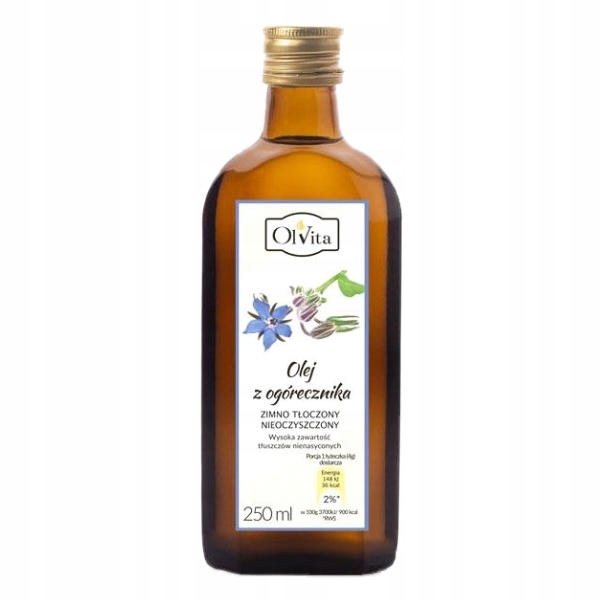 Levně Brutnákový olej 250 ml OlVita