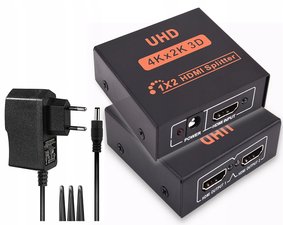 

Rozdzielacz 1.4 Hdmi 1 na 2 wyjścia Splitter 4Kx2K