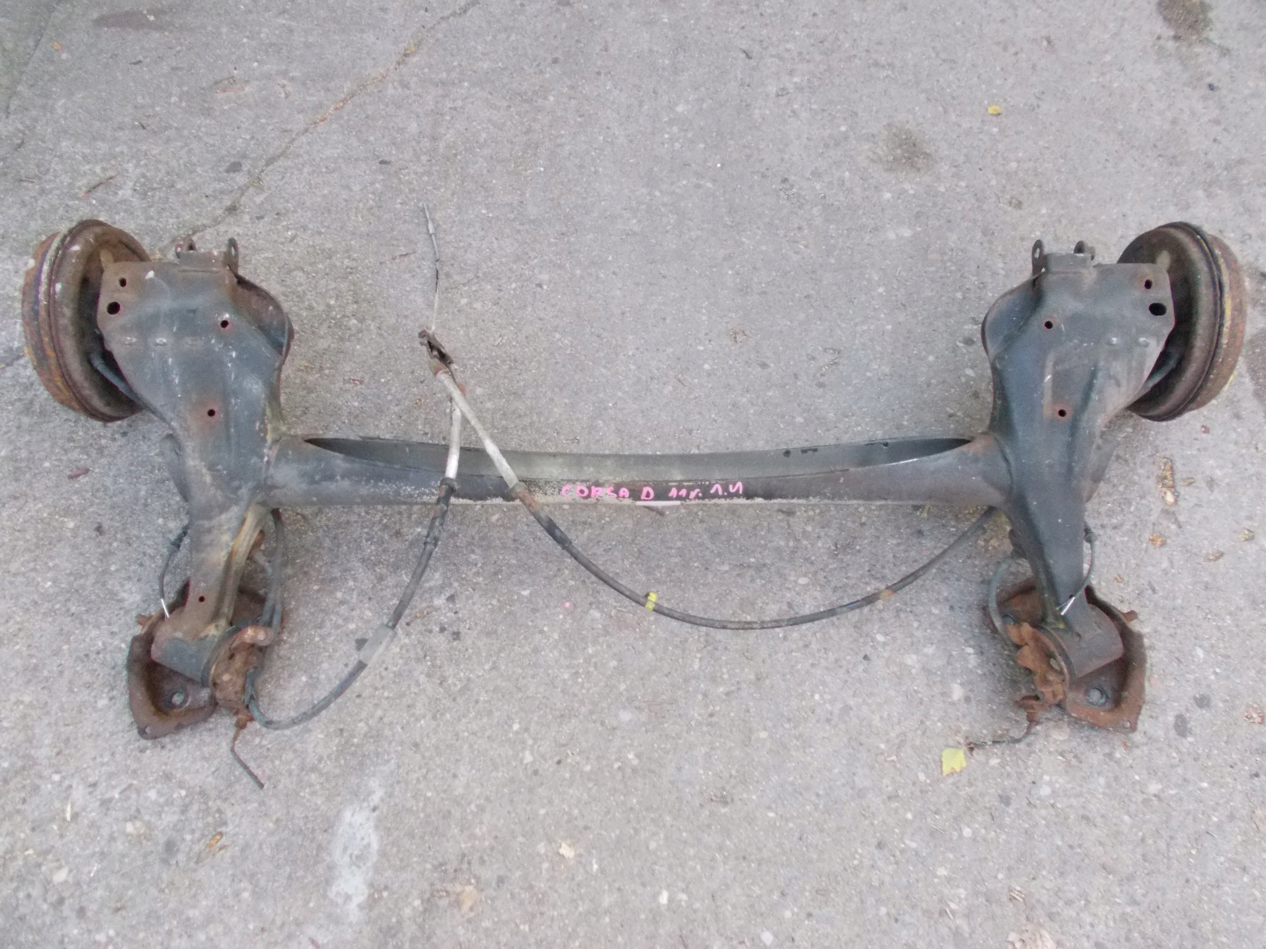 OPEL CORSA D 1.4 11R Achsträger heck