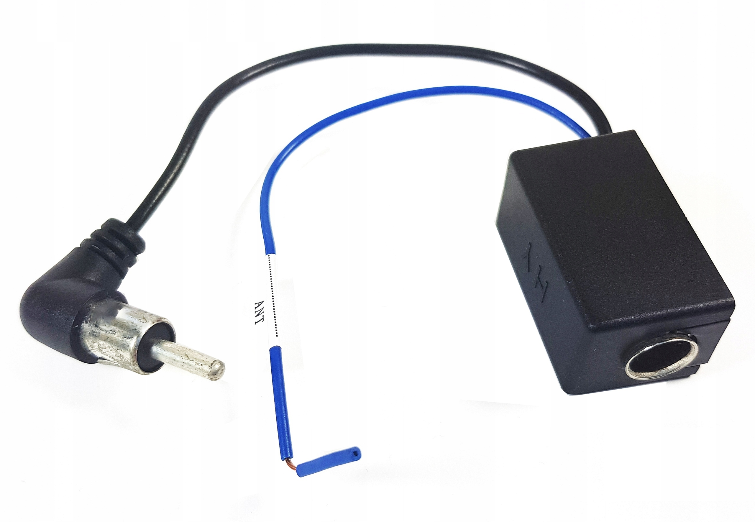 WZMACNIACZ ANTENOWY DO RADIA SAMOCHODOWEGO DIN