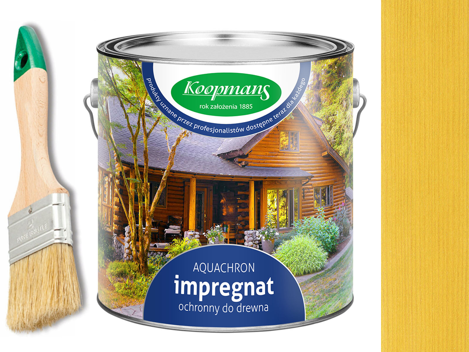 

Koopmans Aquachron Impregnat Kryjący 2,5L A2 Żółty