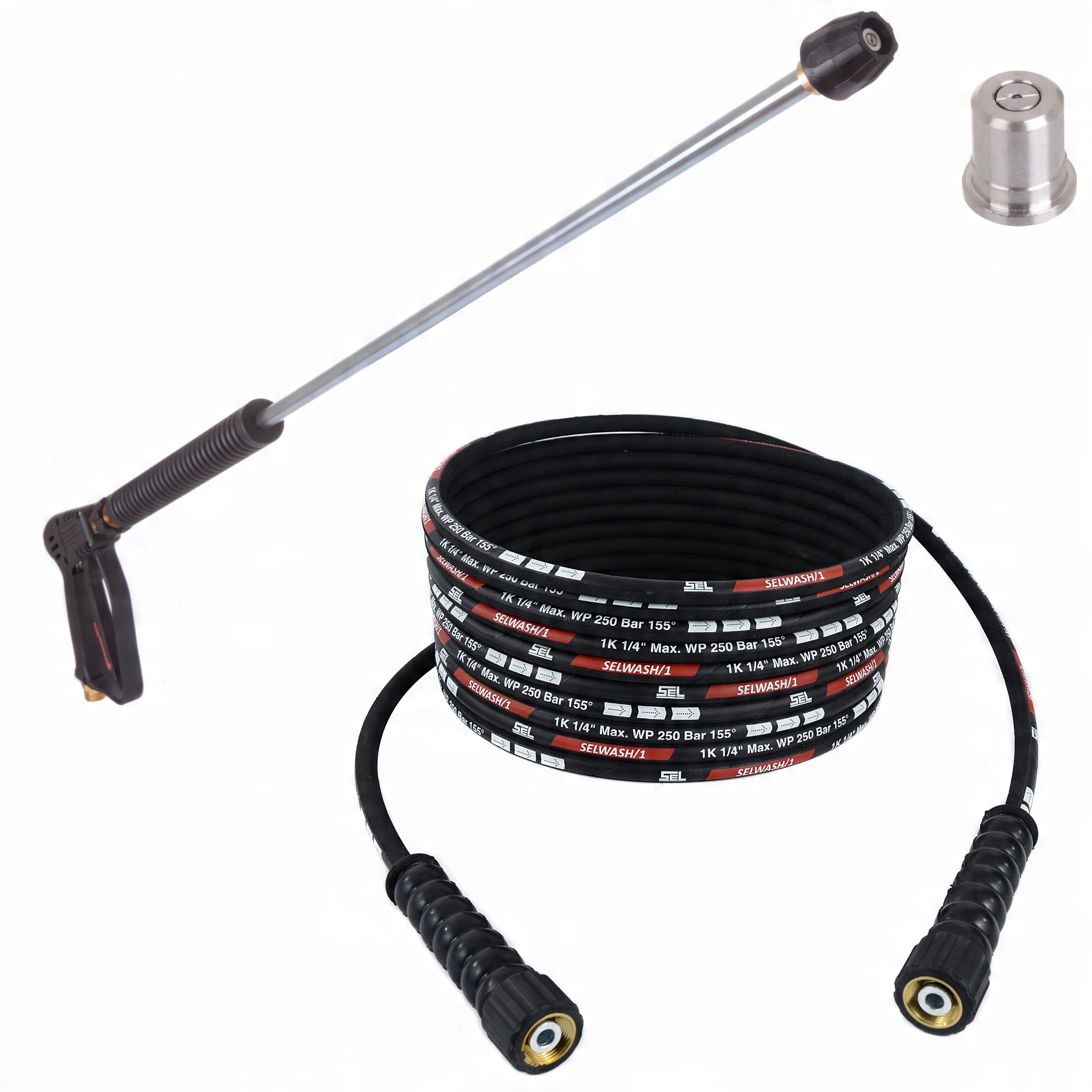 

Pistolet lanca dysza wąż 10m do Karcher Hd Hds K7