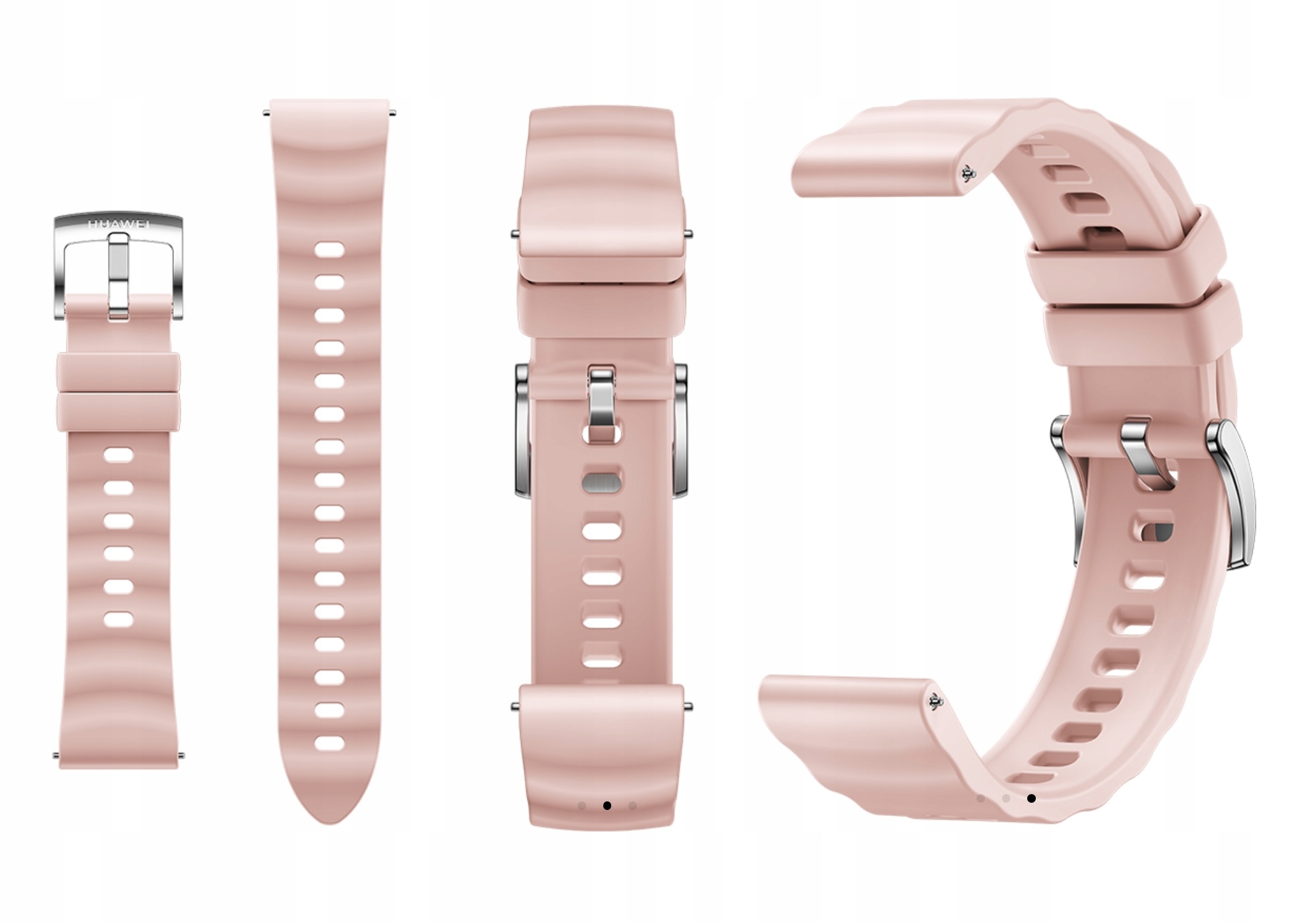 Pasek EasyFit Strap do Huawei Watch Gt 5 GT5 Gt 6 GT6 damski różowy 18mm