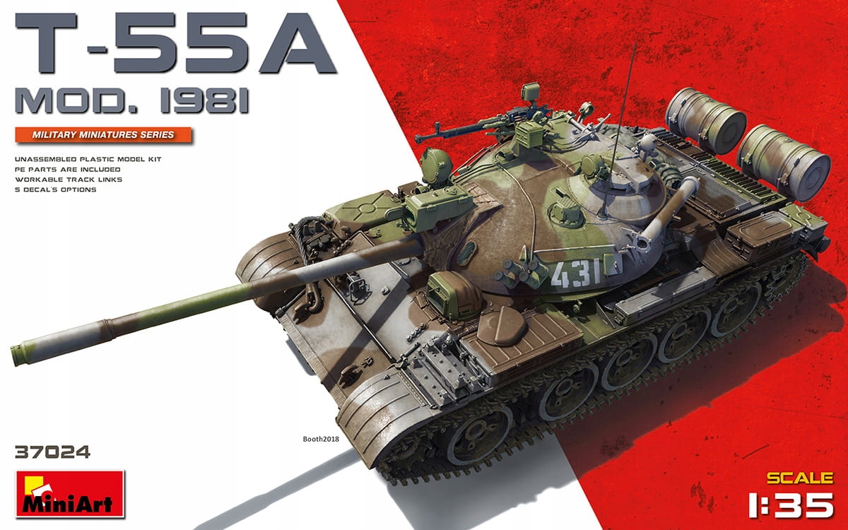 T-55a Mod.1981 1:35 MiniArt 37024