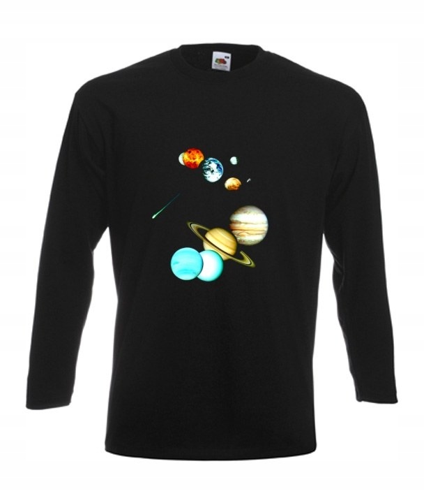

Bluzka Męska Kosmos Galaxy Planety Wzory