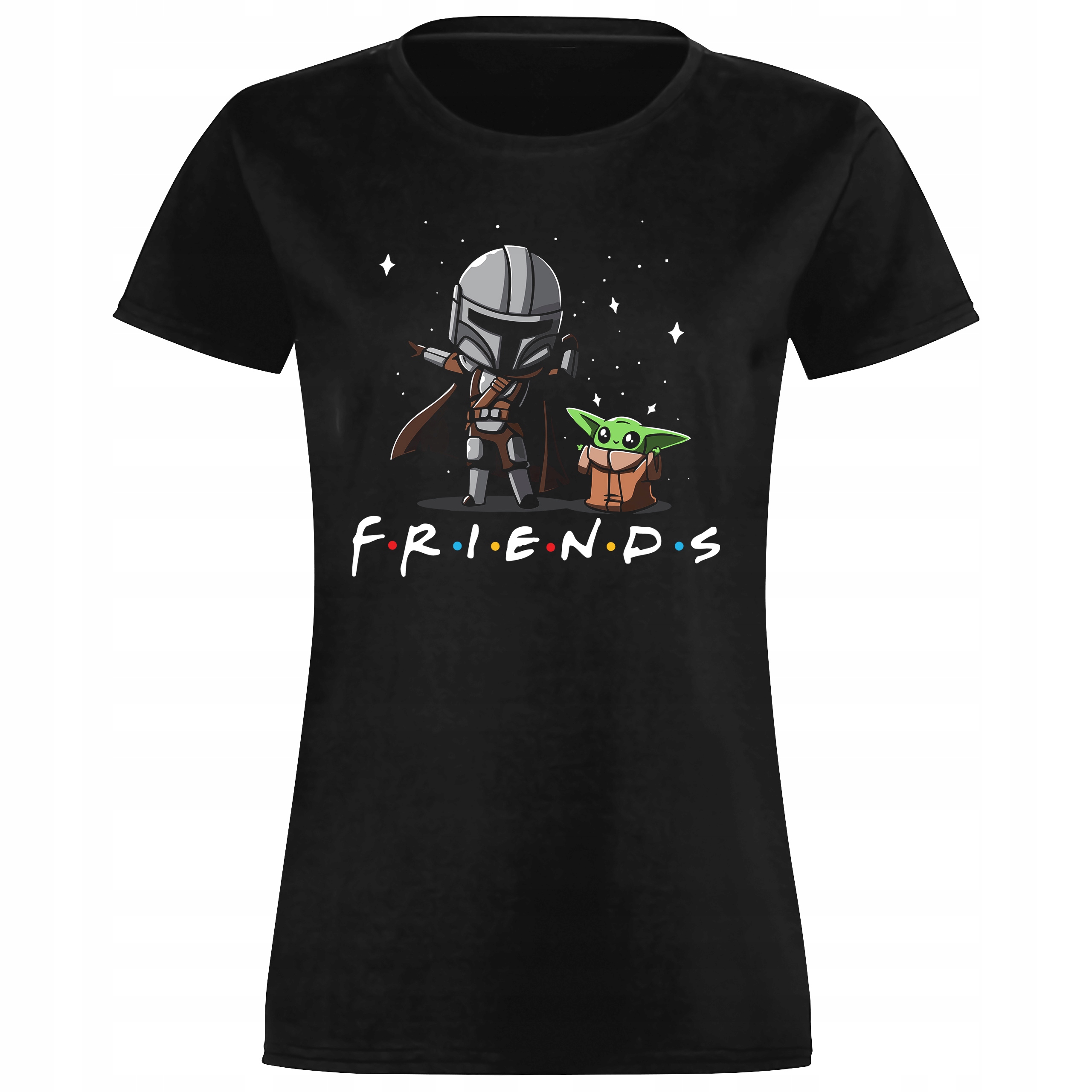 

Damska Koszulka Mandalorian Friends Star Wars XXL