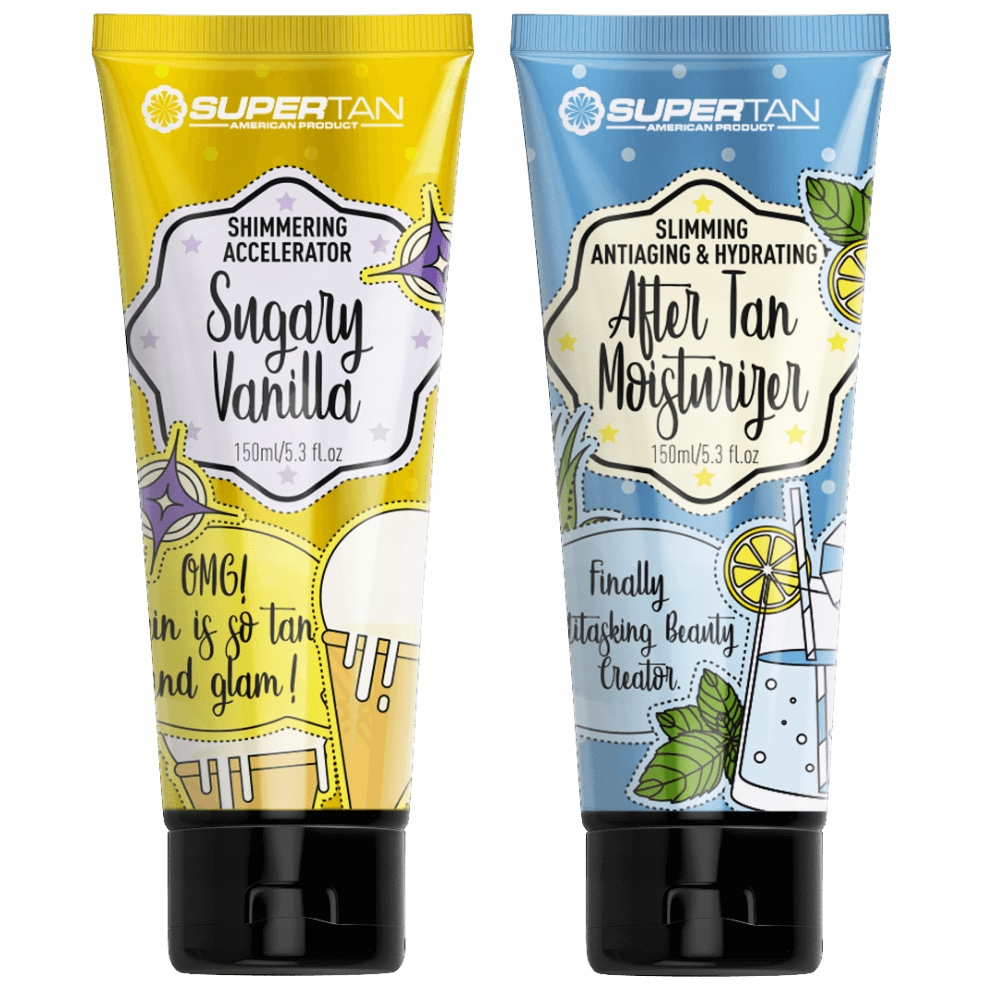 Supertan Sugary Vanilla 1x 150ml Przyspieszacz Opalania 150ml After