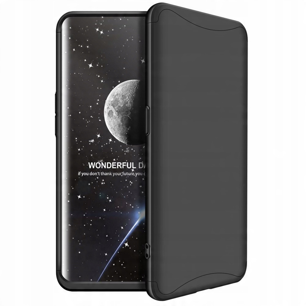 

360 Case etui przód + tył do tył Oppo Find X black