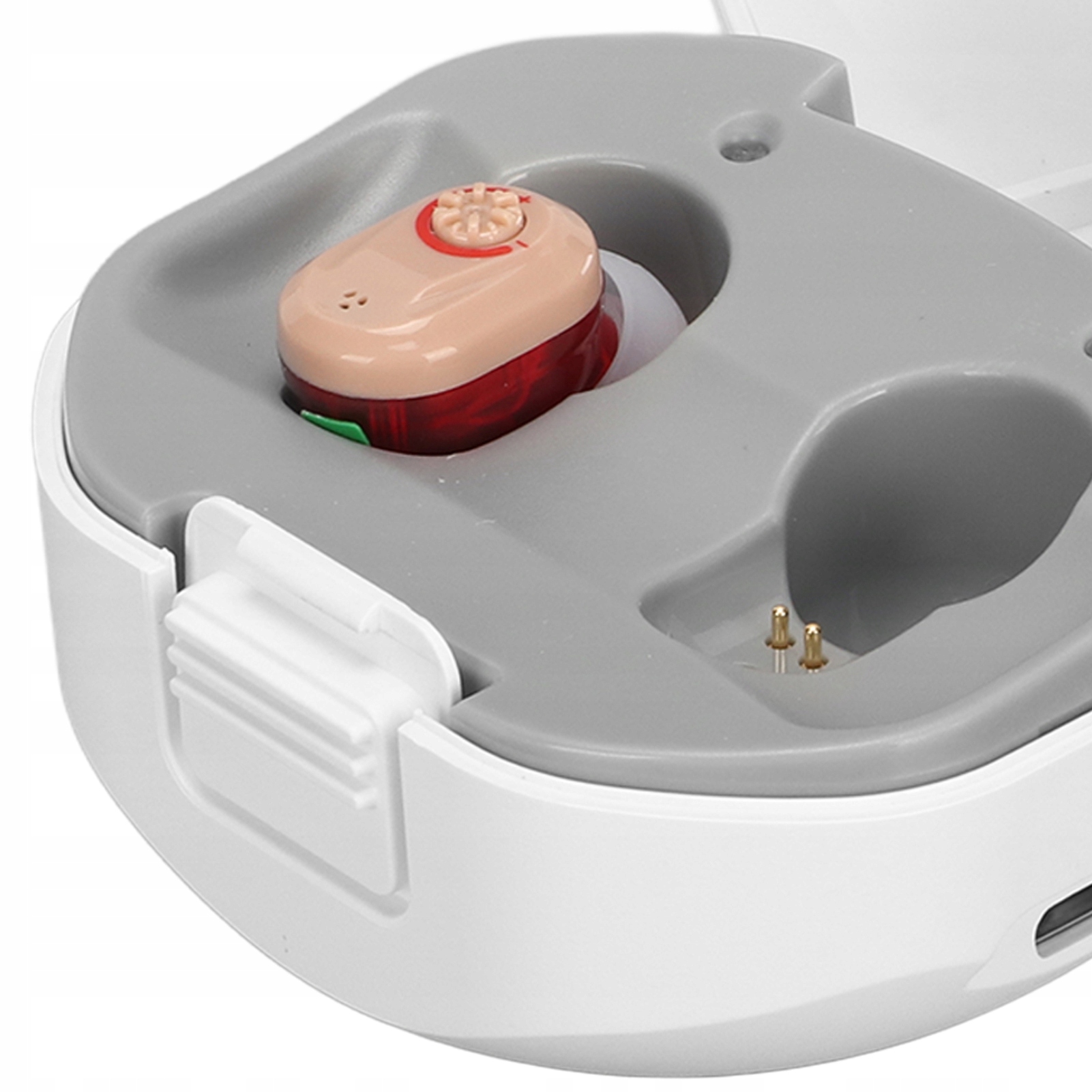 APARAT SŁUCHOWY DYSKRETNY Z ŁADOWARKĄ W ETUI MAŁ 350-5000 HZ Model 2610220350614