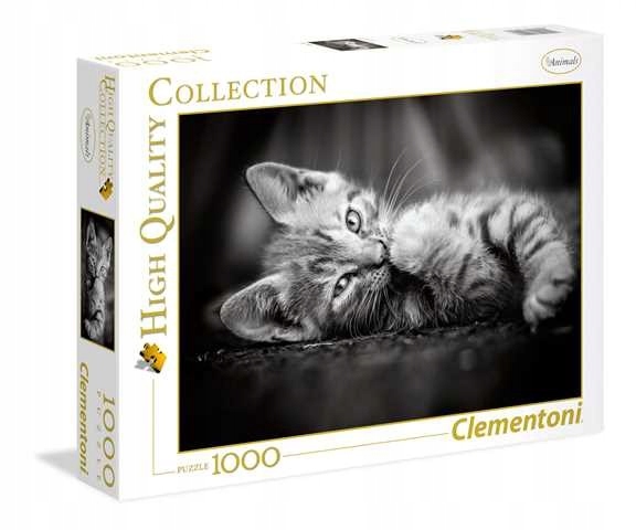 

Clementoni Puzzle 1000 El. Uroczy Kotek Kociak Kot