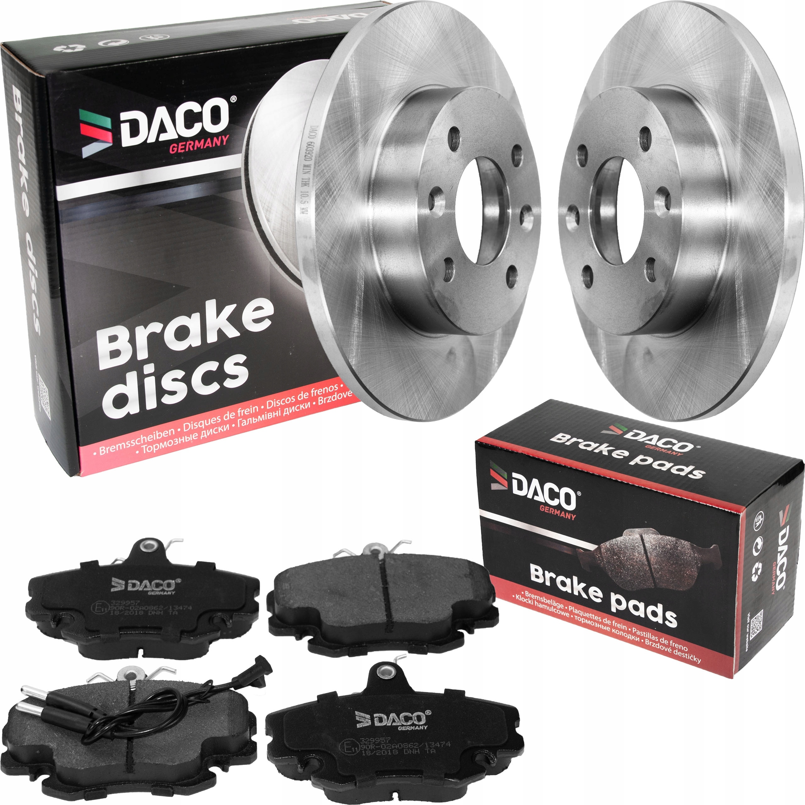 Диски и колодки передние Renault Megane и Clio и II