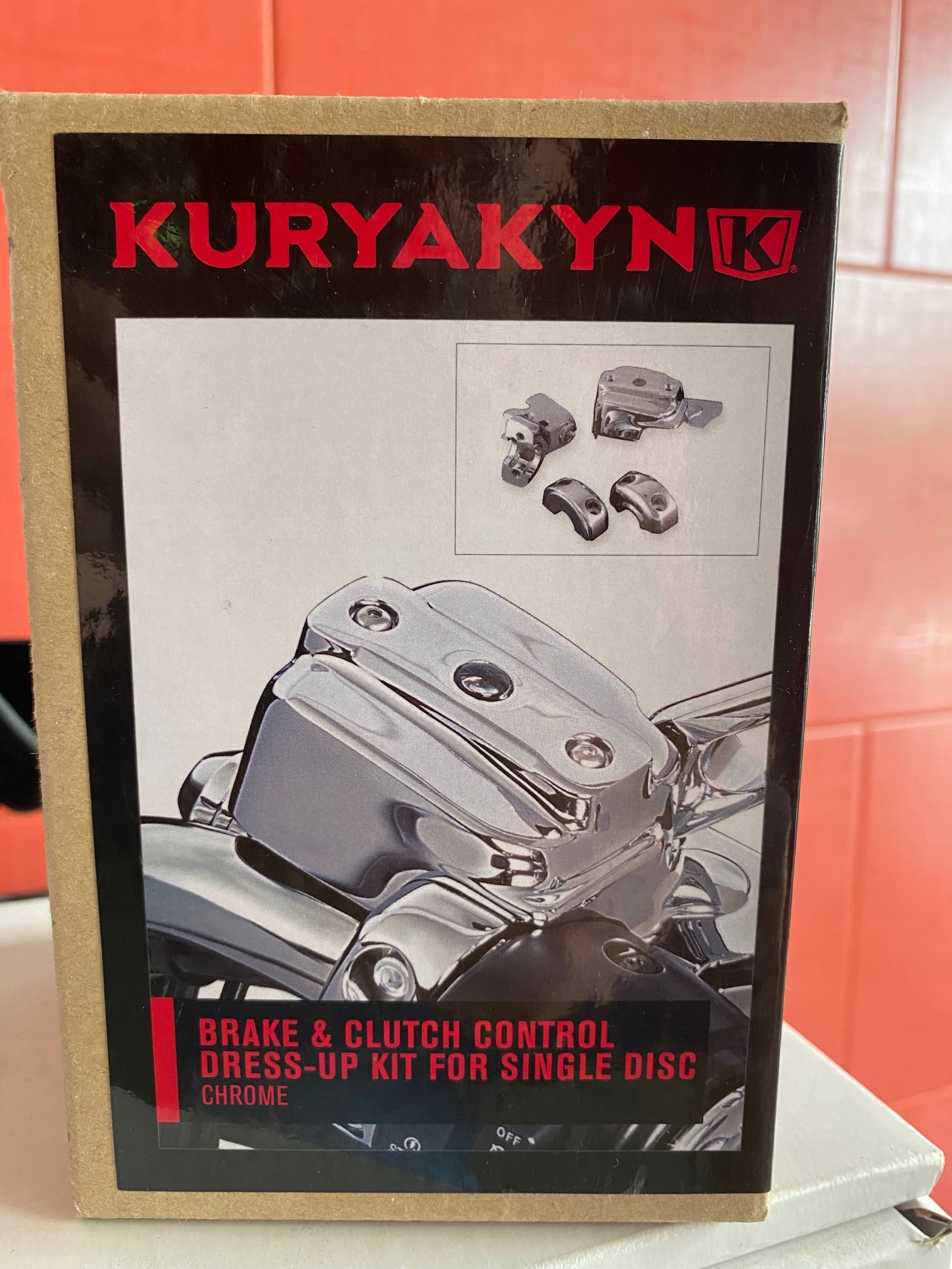 KURYAKYN 9126 ХРОМ HARLEY DAVIDSON КРИШКА НАСОСА