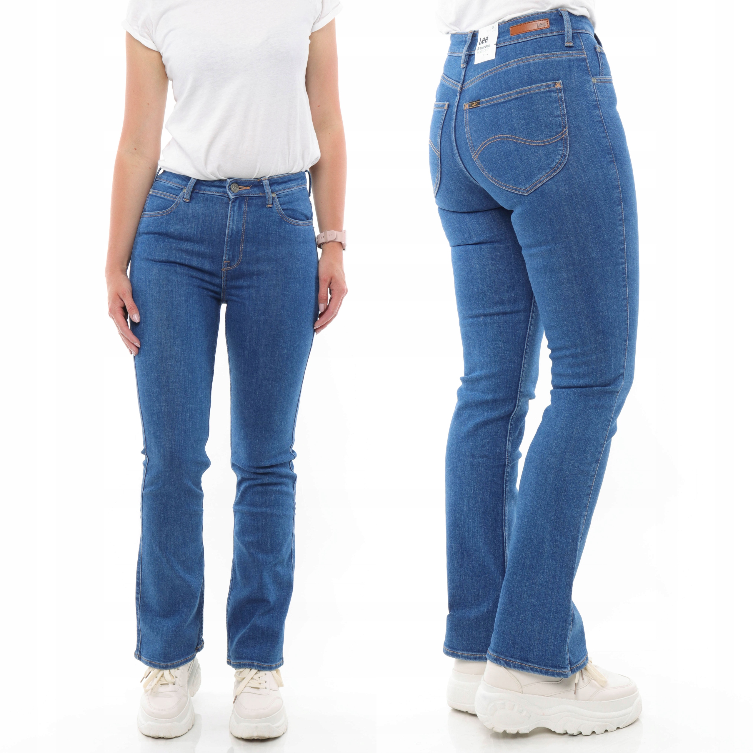 

Lee Breese Boot spodnie damskie wysoki W26 L31