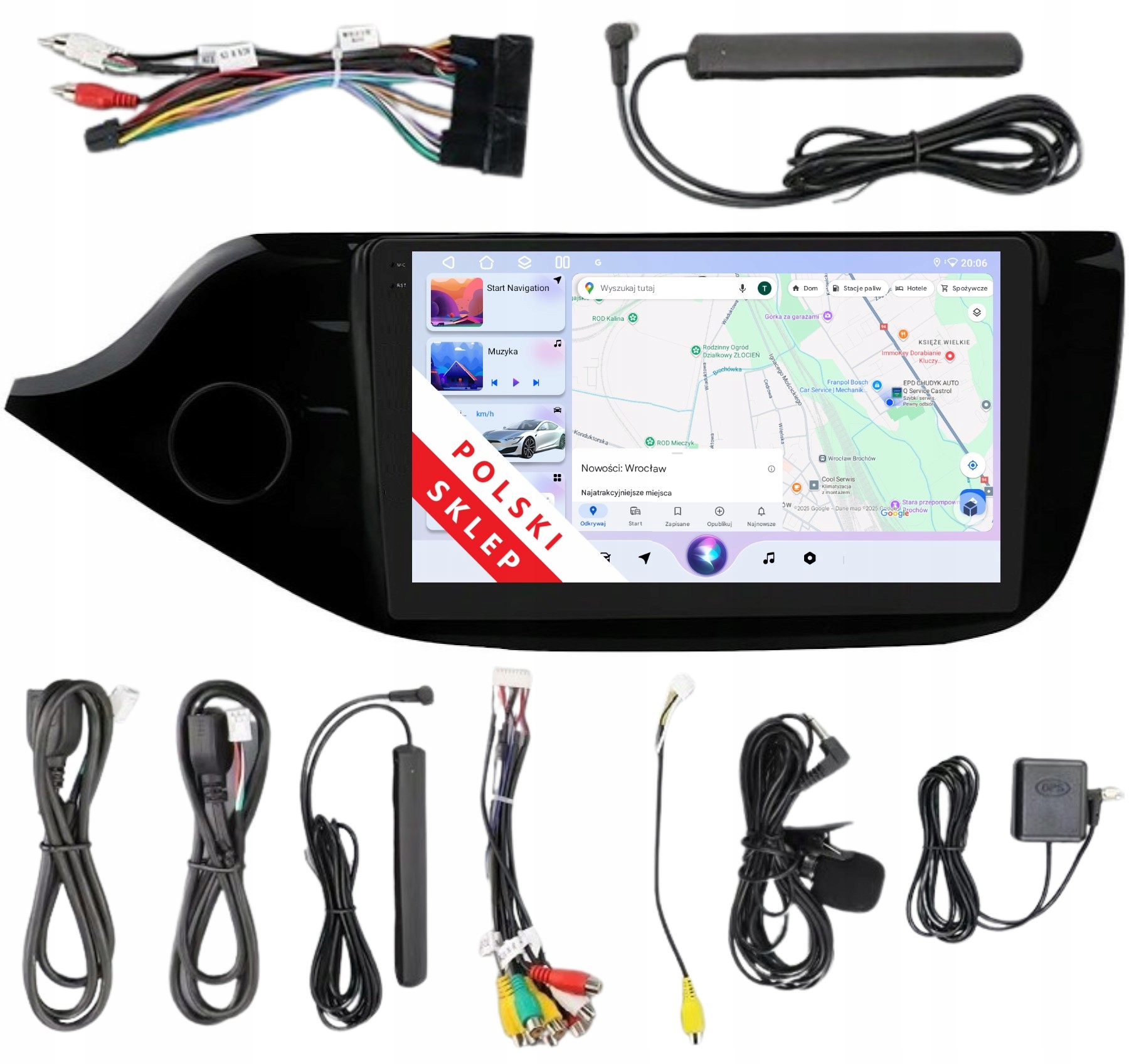 Navigácia Rádio 2DIN Android Kia Ceed II Dsp Carplay 3/32 Gb Lte