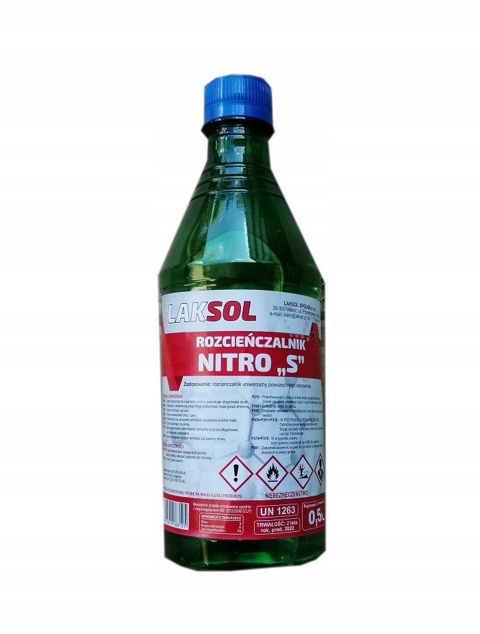 

Laksol rozcieńczalnik Nitro "s" 0,5L