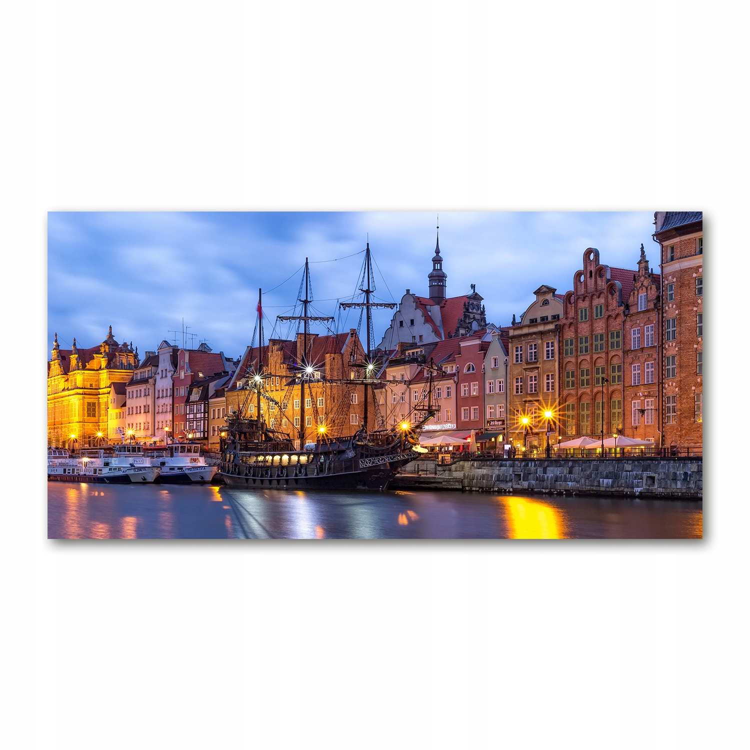 

Foto obraz akryl zdjęcie Gdańsk Polska 120X60 cm