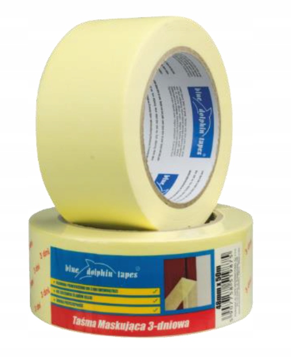 

Taśma Malarska Blue Dolphin 3 Dniowa 30MM/32M