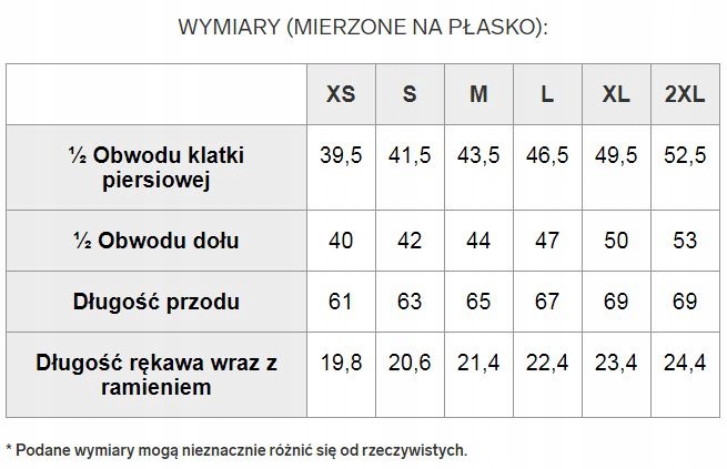 KOSZULKA DAMSKA 4F ZESTAW T-SHIRT BLUZKA r.L Gramatura 180 g/m²