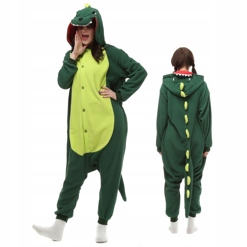 

Kombinezon Onesie Piżama Dres Dinozaur rozm. S